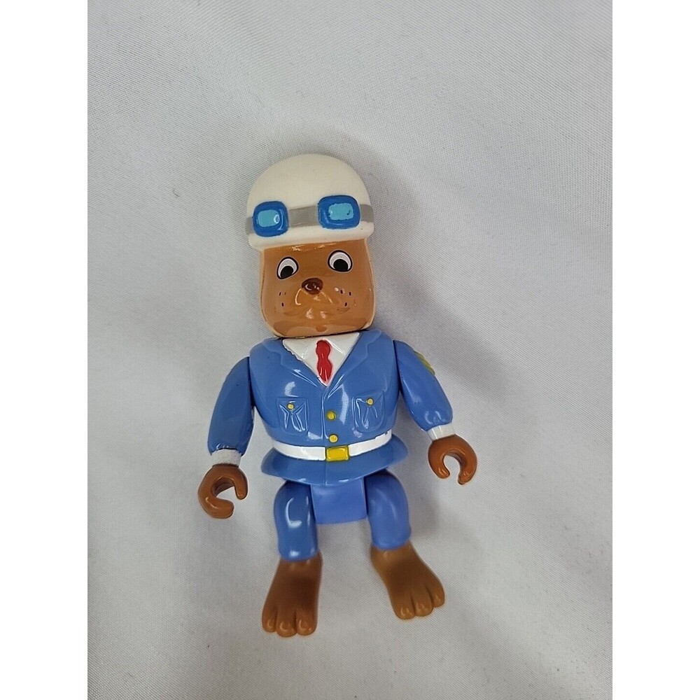 Dog Cop Figure Richard Scarry Busy World 1995 Vintage Police Dog